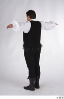   Photos Man in Historical Civilian suit 2 19th century black vest historical t poses whole body 0003.jpg